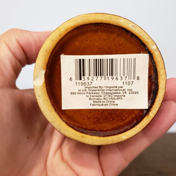 Nativity Trinket Box Christmas Porcelain Ornament Hinged Greenbrier 4.25" READ - Picture 9 of 13